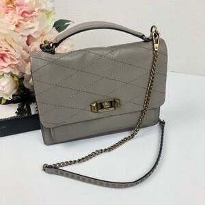 Rebecca Minkoff Gray Leather Crossbody Bag